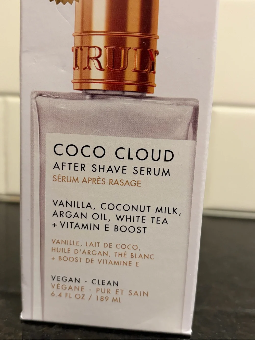 Truly Beauty - “Coco Cloud” (Jumbo Size) After Shave Serum (6.4oz/189mL) - NEW